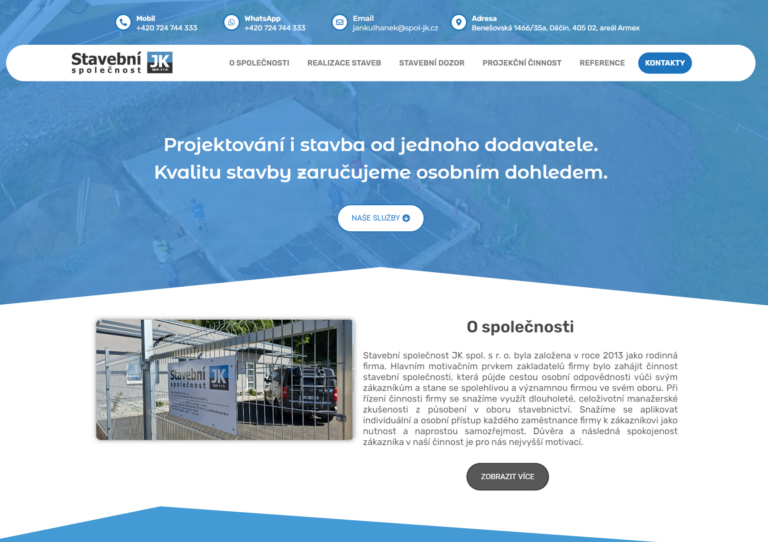 Stavební společnost JK s r.o.     spol-jk.cz