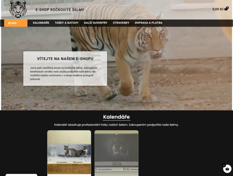 Kočkovité šelmy E-SHOP  eshop.kockoviteselmy.cz